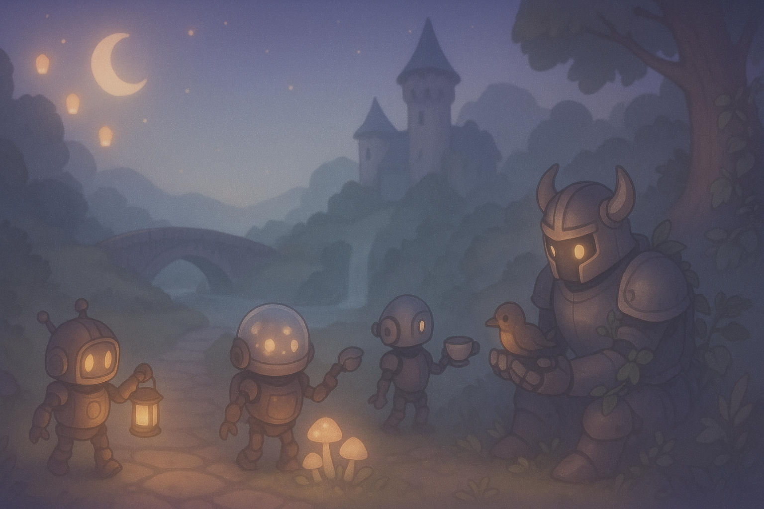 Robot Castle - AI Technology